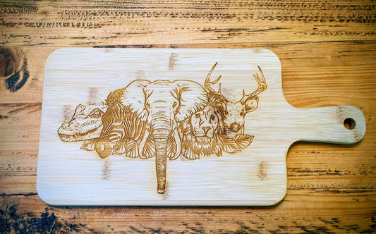 Love This Wildlife Board? Create Your Own Custom Bamboo Style