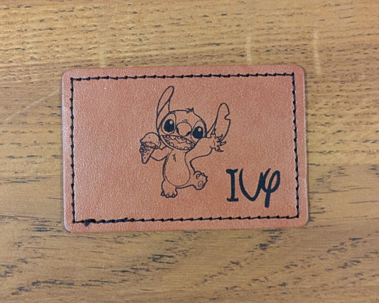 Personalised Faux Leather Patch