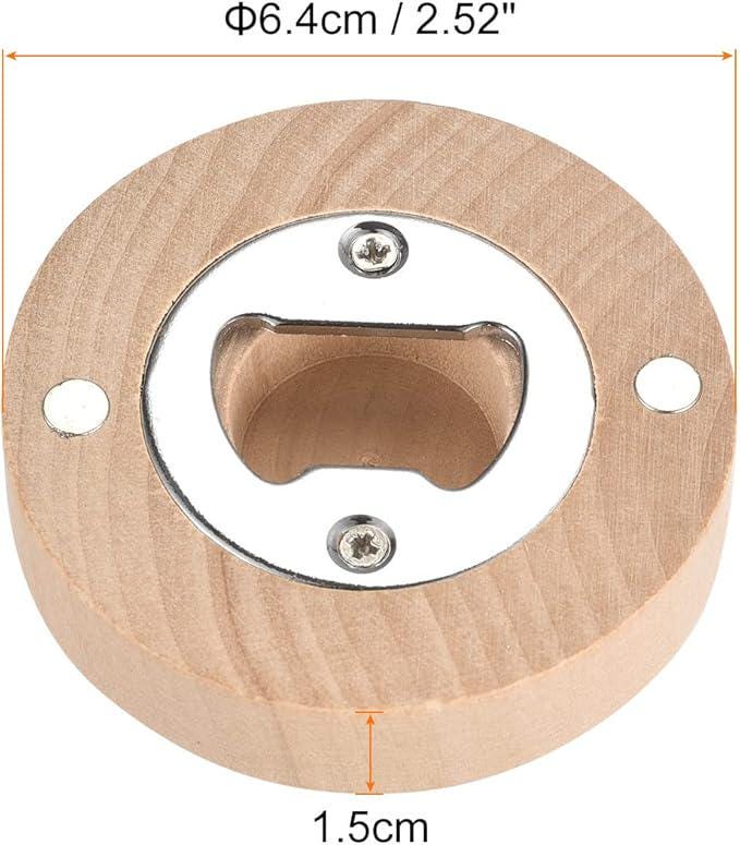 Personalised Wooden Magnetic Bottle Opener