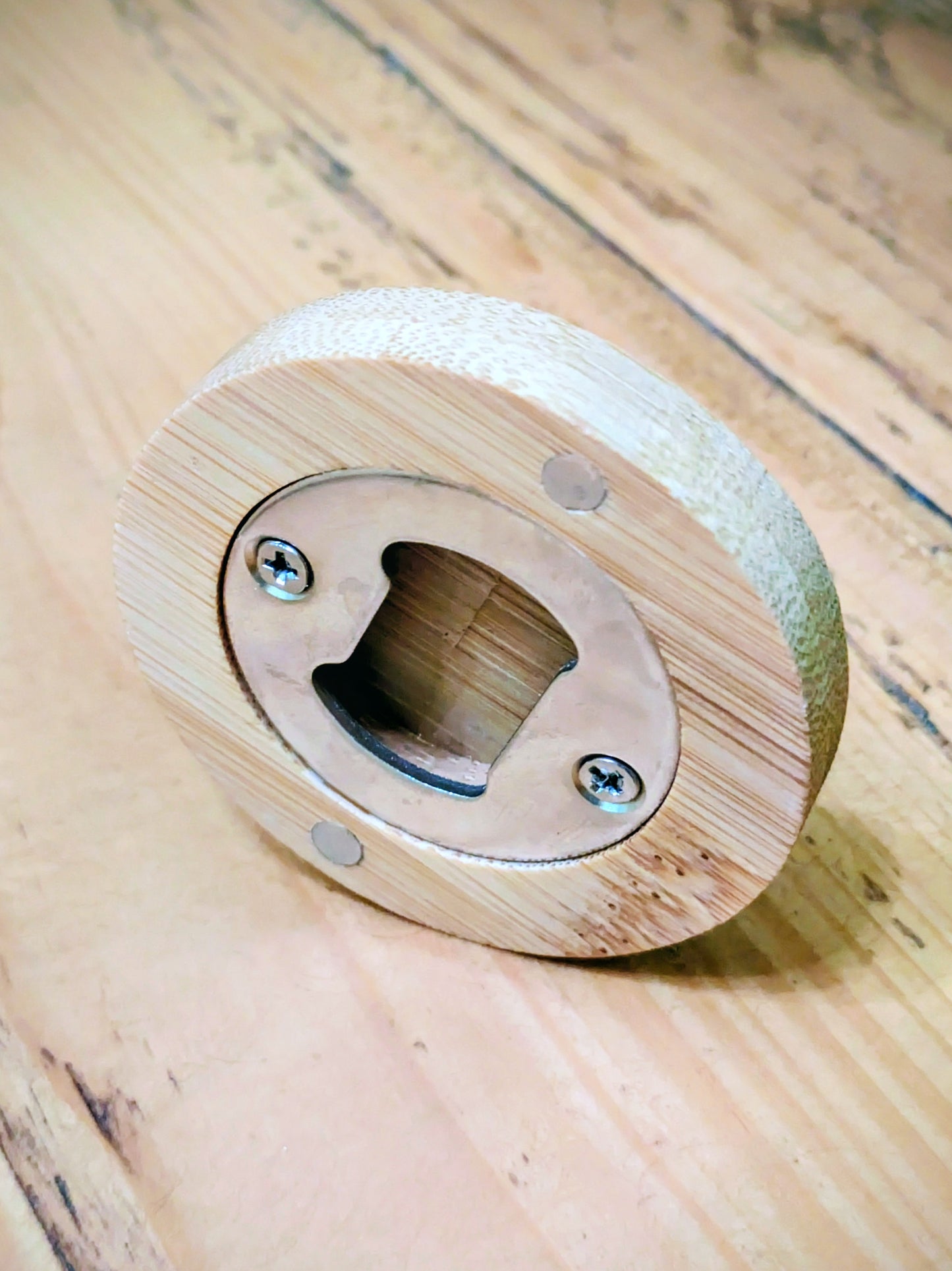 Personalised Wooden Magnetic Bottle Opener