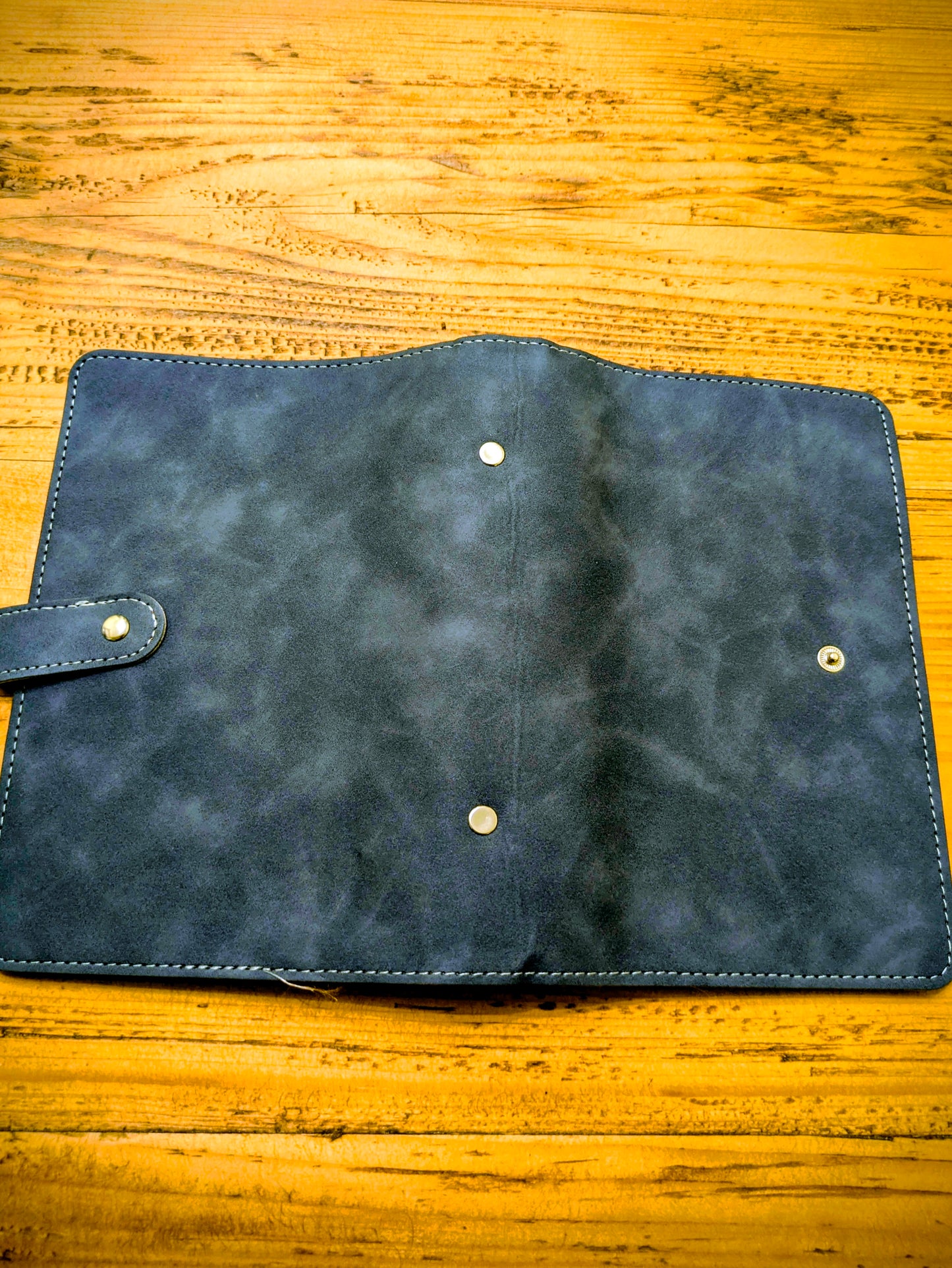 Personalised A5 Reusable Faux Leather Ring Binder Planner