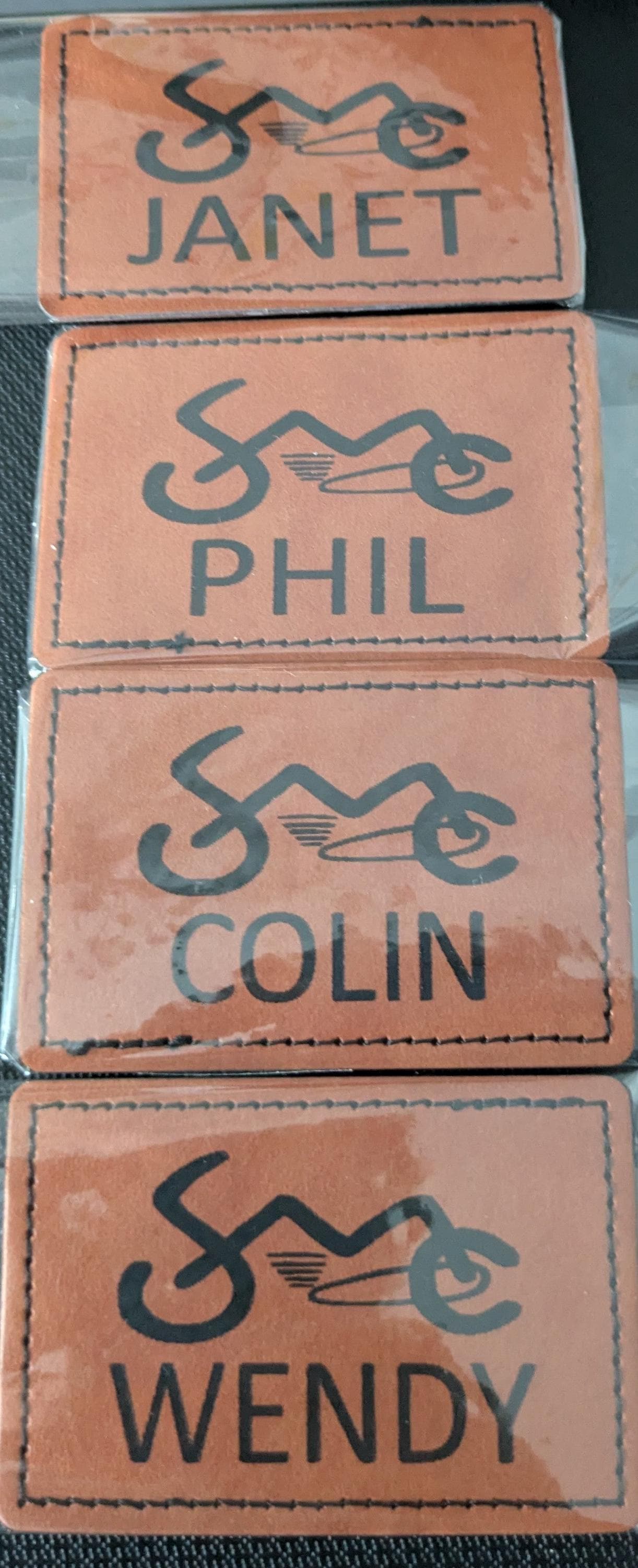 Personalised Faux Leather Patch