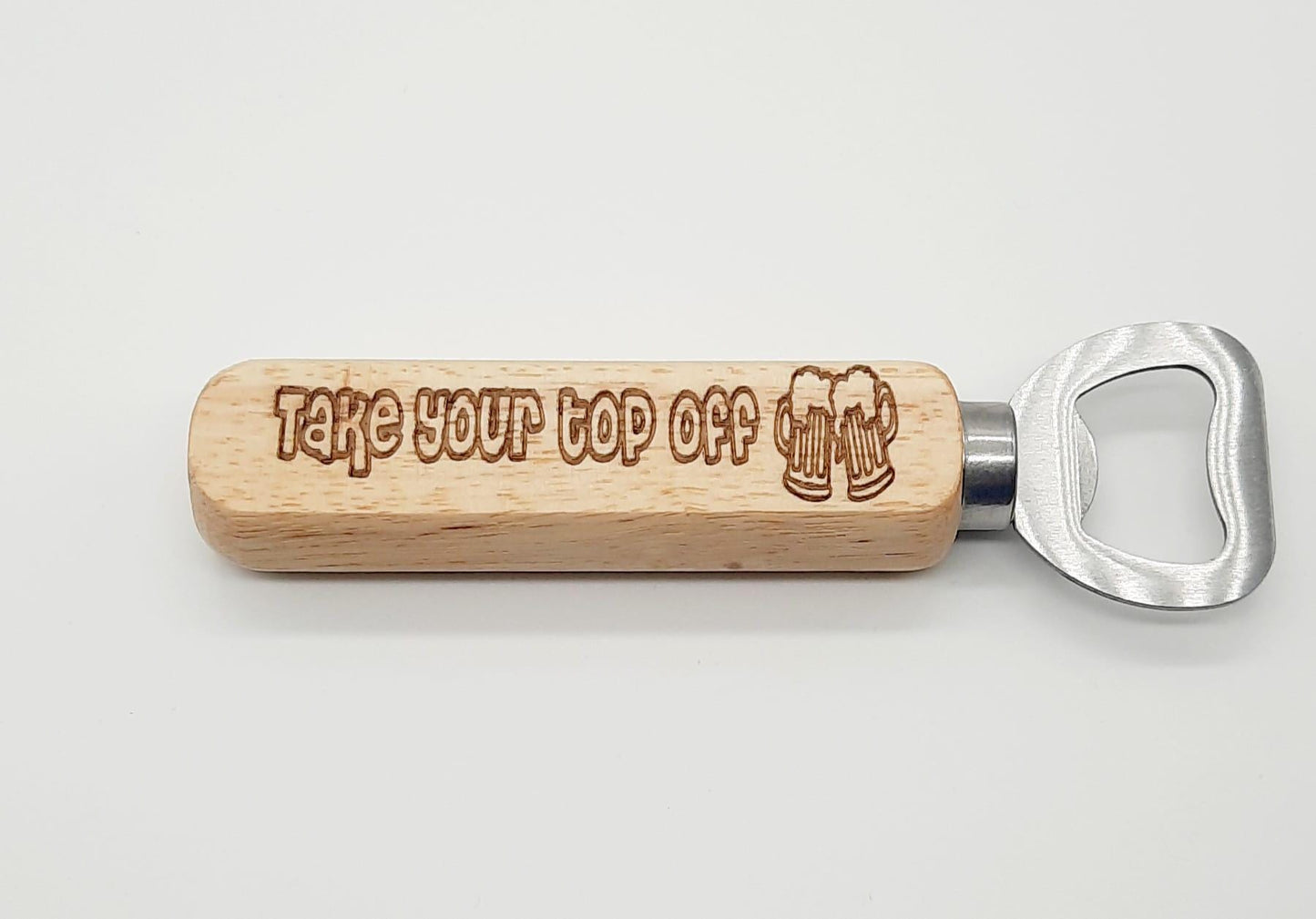 Custom Engraved Wooden Bottle Opener