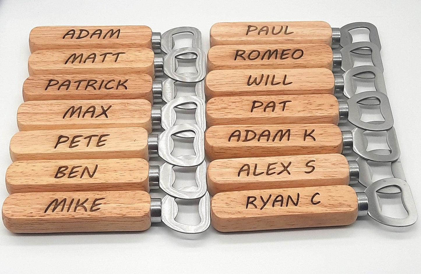 Custom Engraved Wooden Bottle Opener