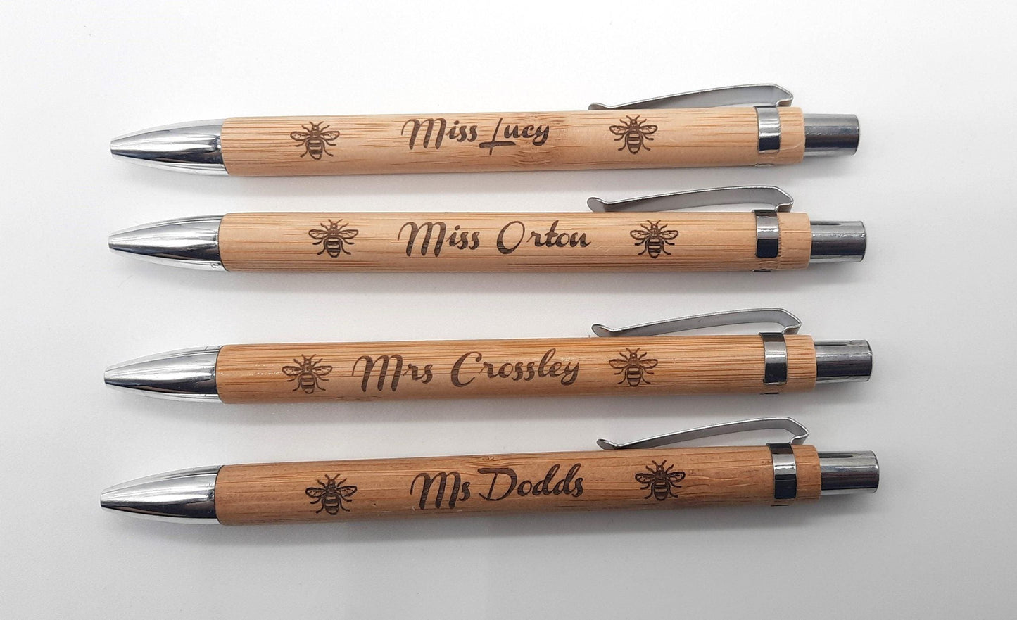 Laser Engraved Wooden Pen